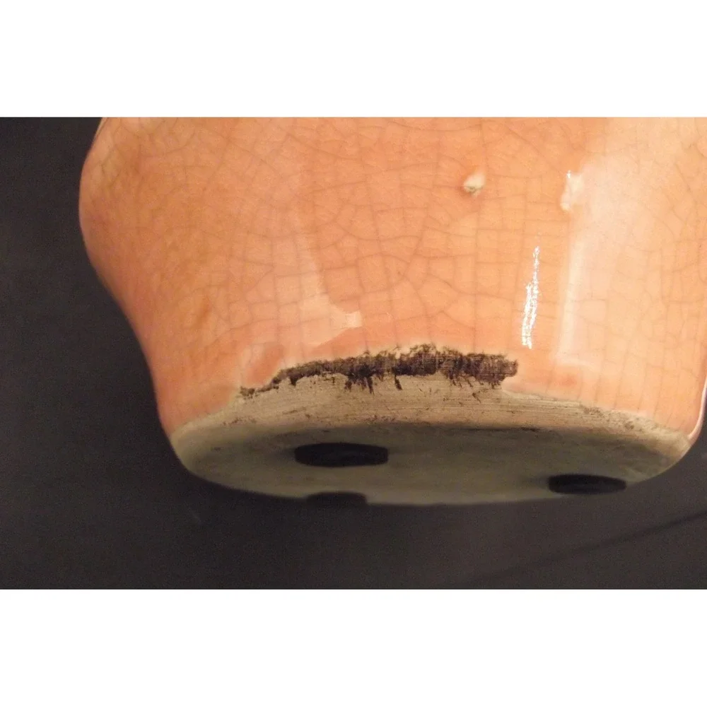 Jamie Young Ceramic Vase Set Textured Pattern Handcrafted Rustic Decor Markings - Picture 12 of 14